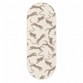 Rounded Cheetah Towel