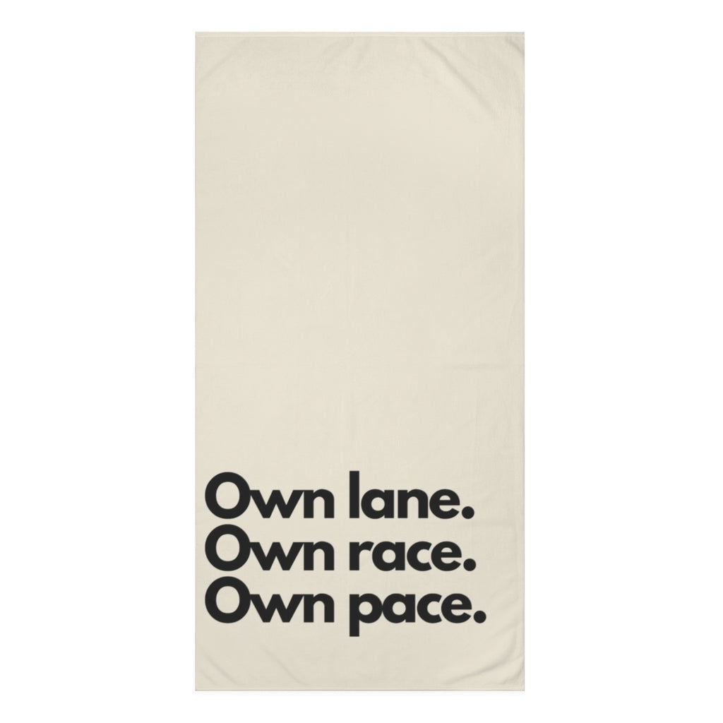 ONDA Own Lane. Own Race. Own Pace. Towel